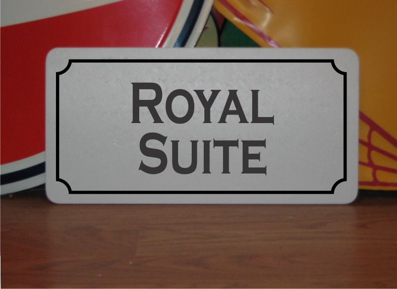 Royal Suite Metal Sign gallery