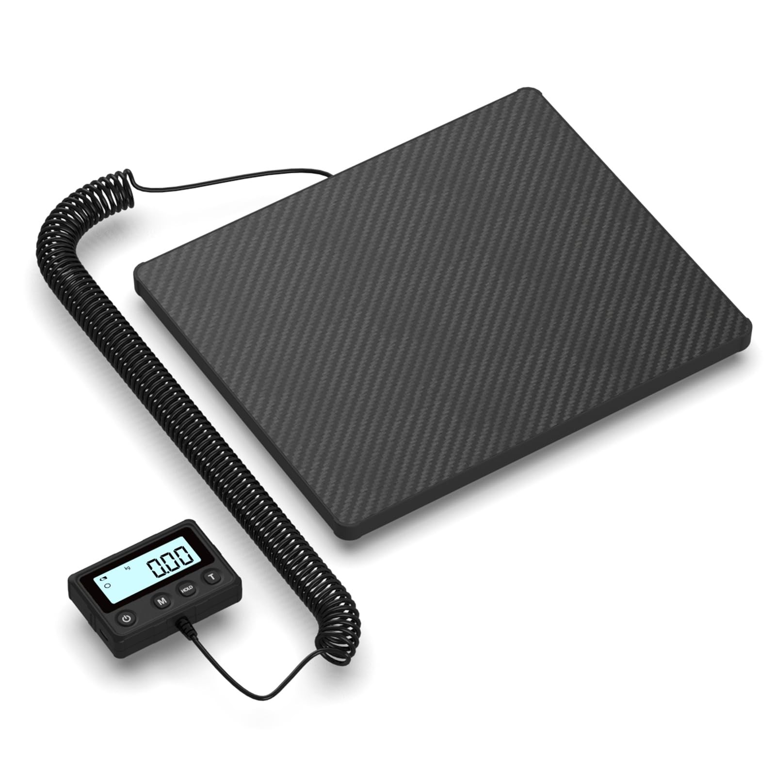 MAXUS Shipping Scale 440LB/10g Accuracy, 11.69 x 9.68 x 1.06 inches, Black gallery