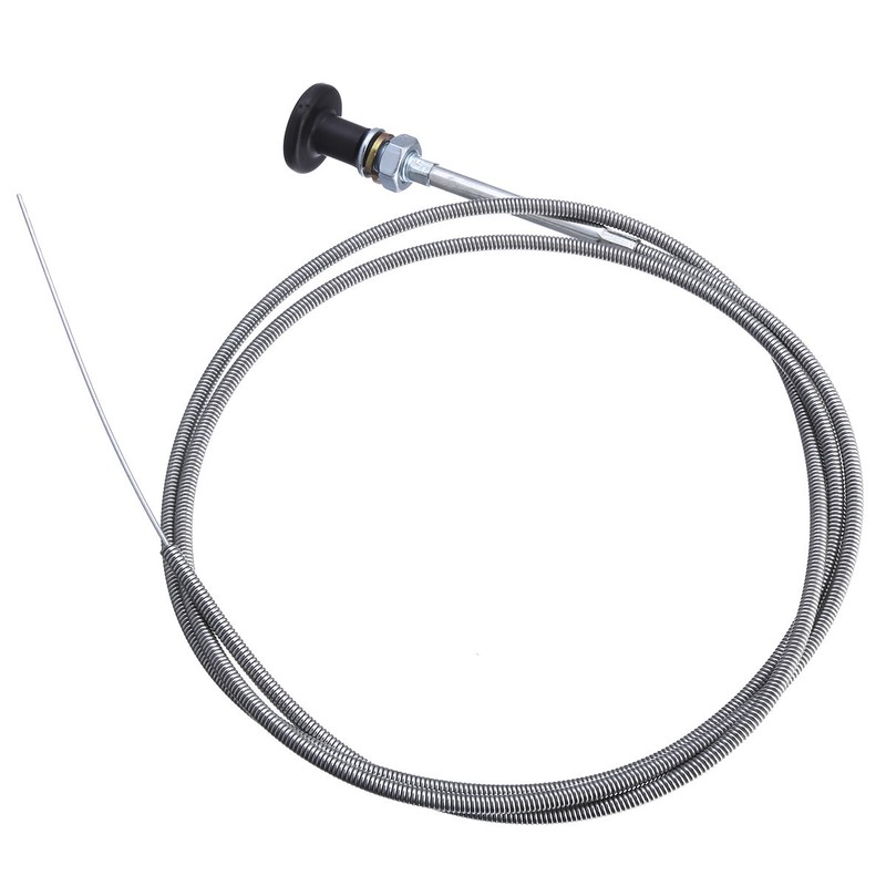 237 Universal Push Pull Choke Cable 63" Inner 60" Conduit 2 3/4" Travel gallery
