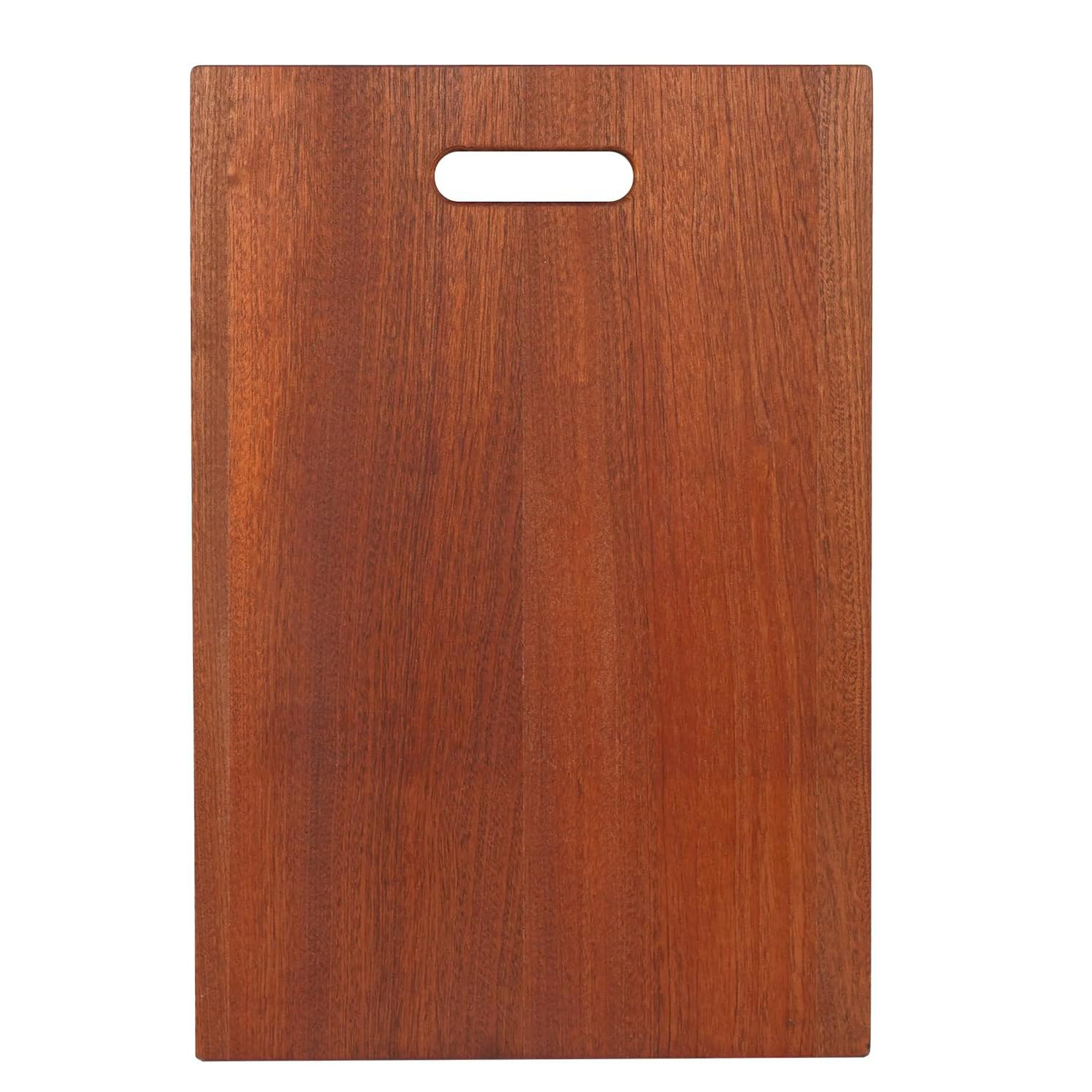 TECASA Cutting Board Sapele Wood Kitchen Chopping Board Butcher Block Heavy Duty gallery