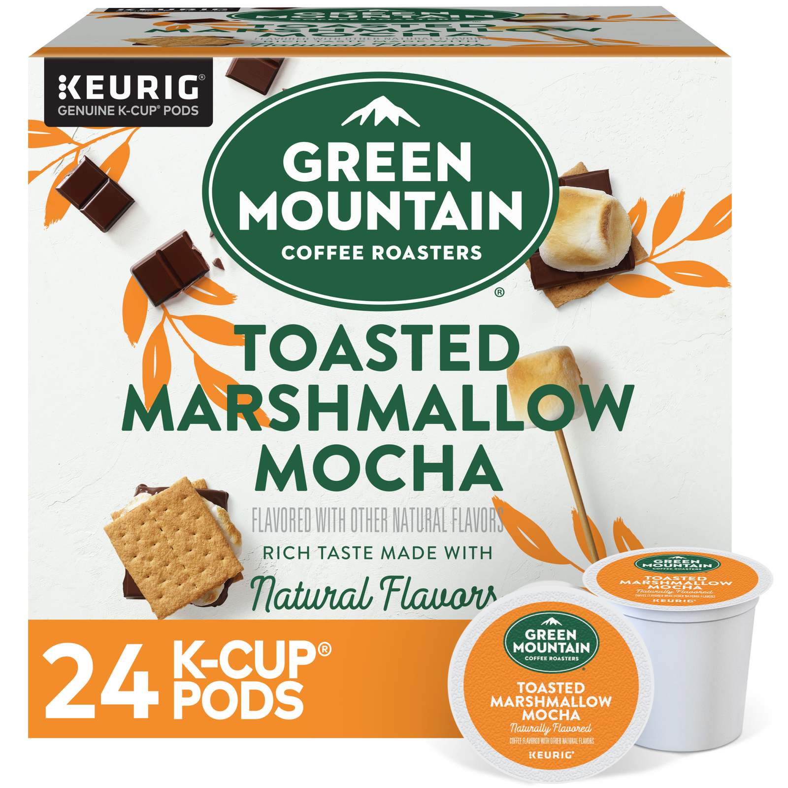 Green Mountain Coffee Roasters Toasted Marshmallow Mocha K-Cup Pods, 24 Count gallery