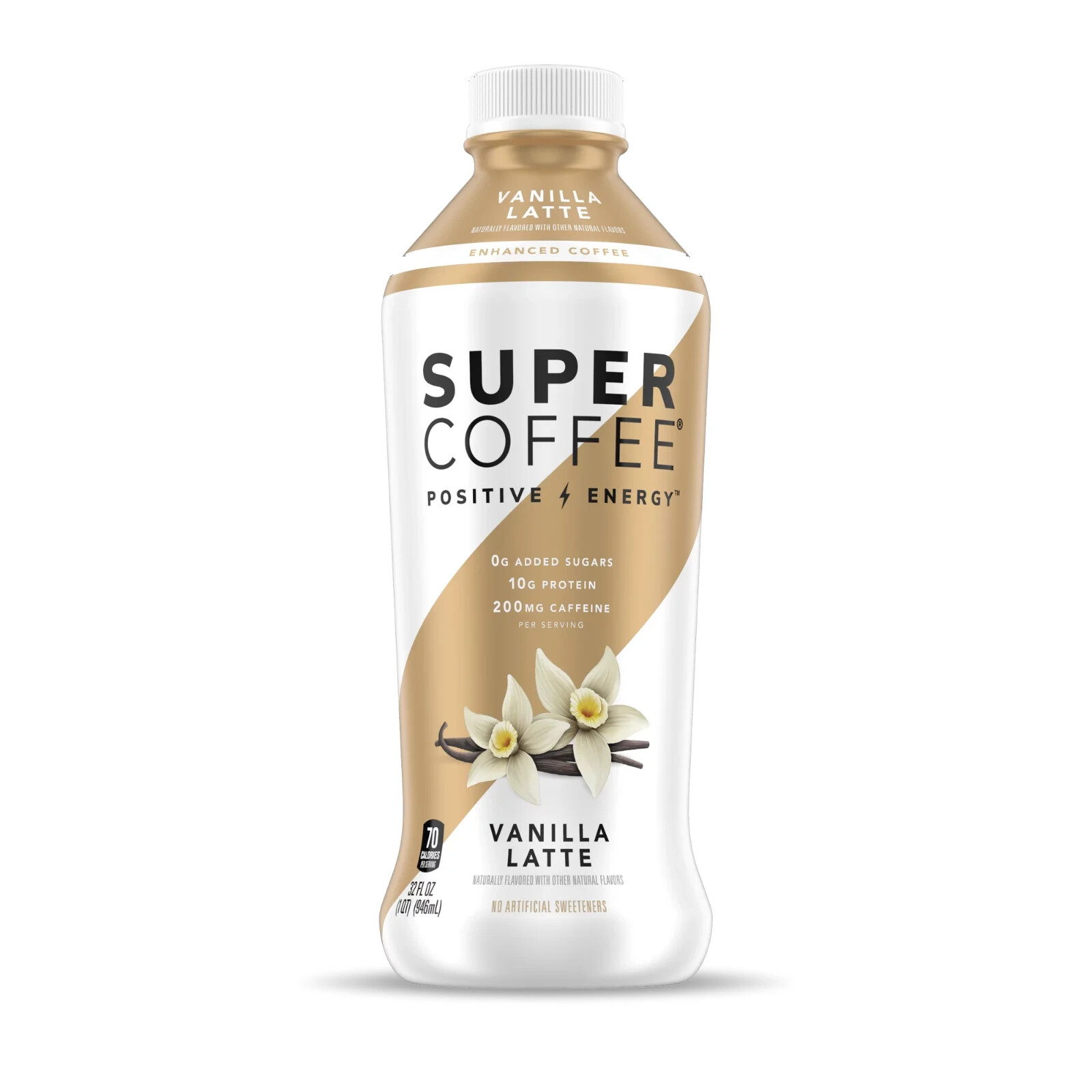 Kitu Super Coffee Vanilla Latte Iced Coffee, Positive Energy 32 oz gallery