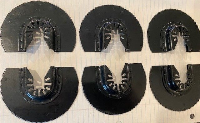 (6) Saw Blade Oscillating Multi Tool Porter Cable Black & Decker Bosch Rockwell gallery