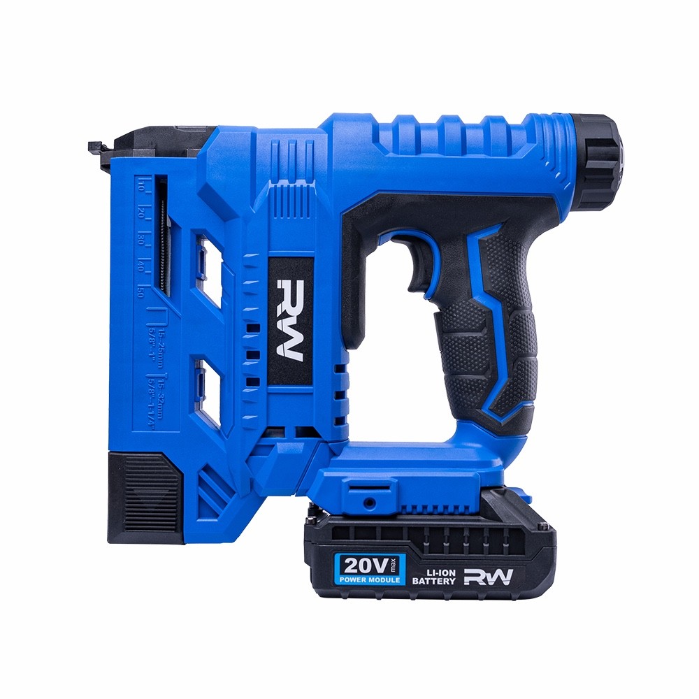 RealWork 20V Cordless Combo Tool - Brad Nailer/Staple Gun with Battery & Charger gallery