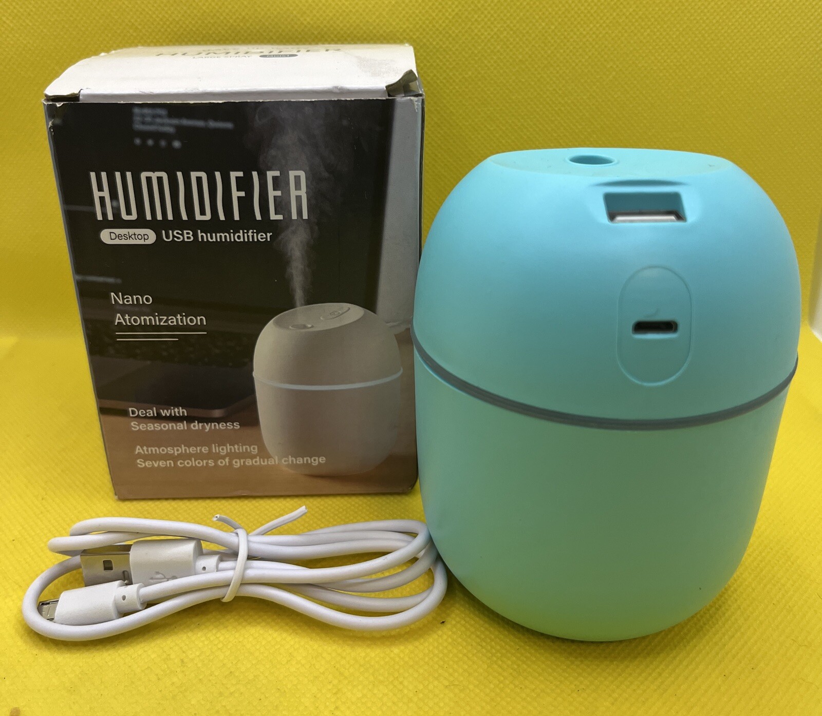 📦 Portable Air Humidifier USB Desktop Humidifier Indoor Air Nano Atomization gallery