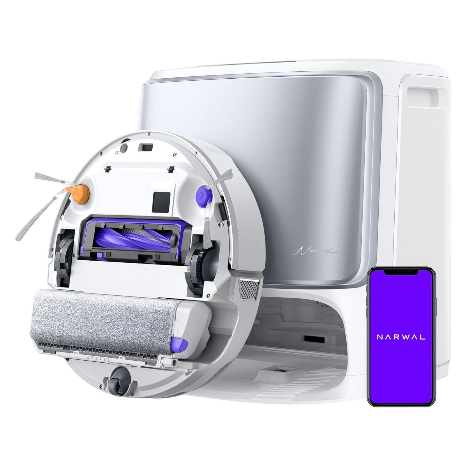 NARWAL Flow Robot Vacuum and Mop Combo Self-Cleaning FlowWash Real-Time 22000Pa gallery