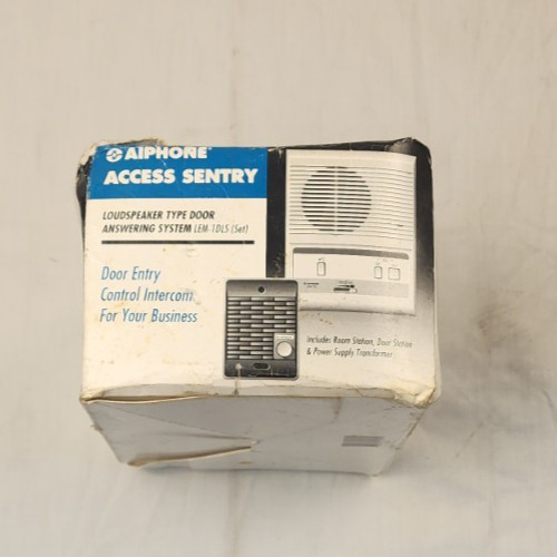 Aiphone LEM-1DLS Access Sentry Intercom Kit Lot of 2 1 New Open Box 1 Used gallery