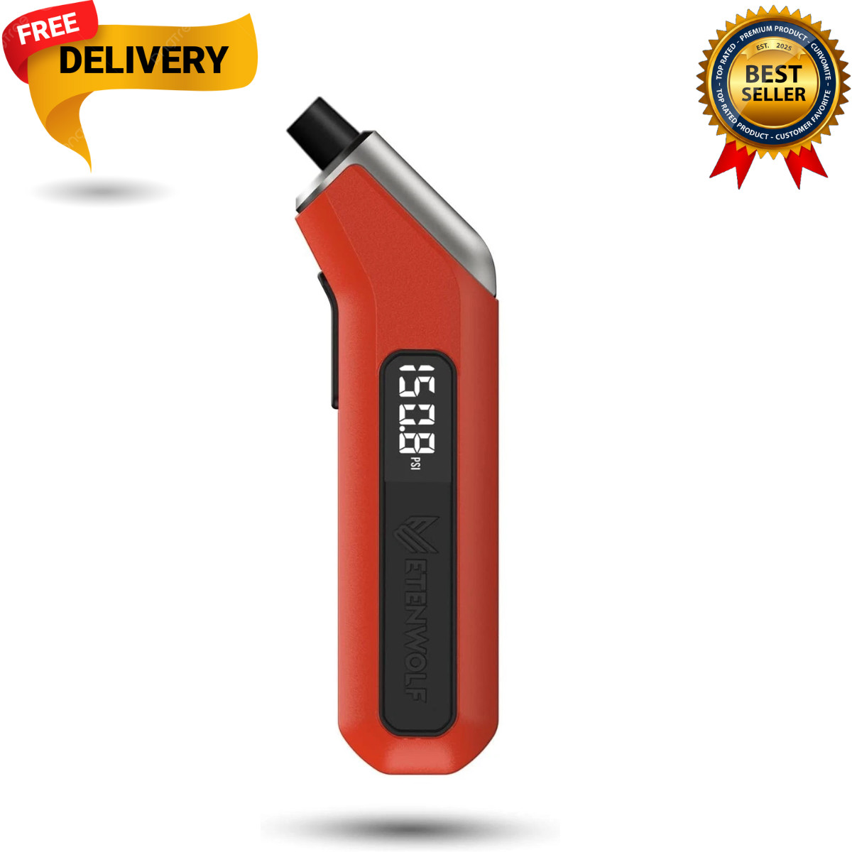 ETENWOLF T300 Digital Tire Pressure Gauge 3-200 PSI, Industrial Tire Gauge gallery