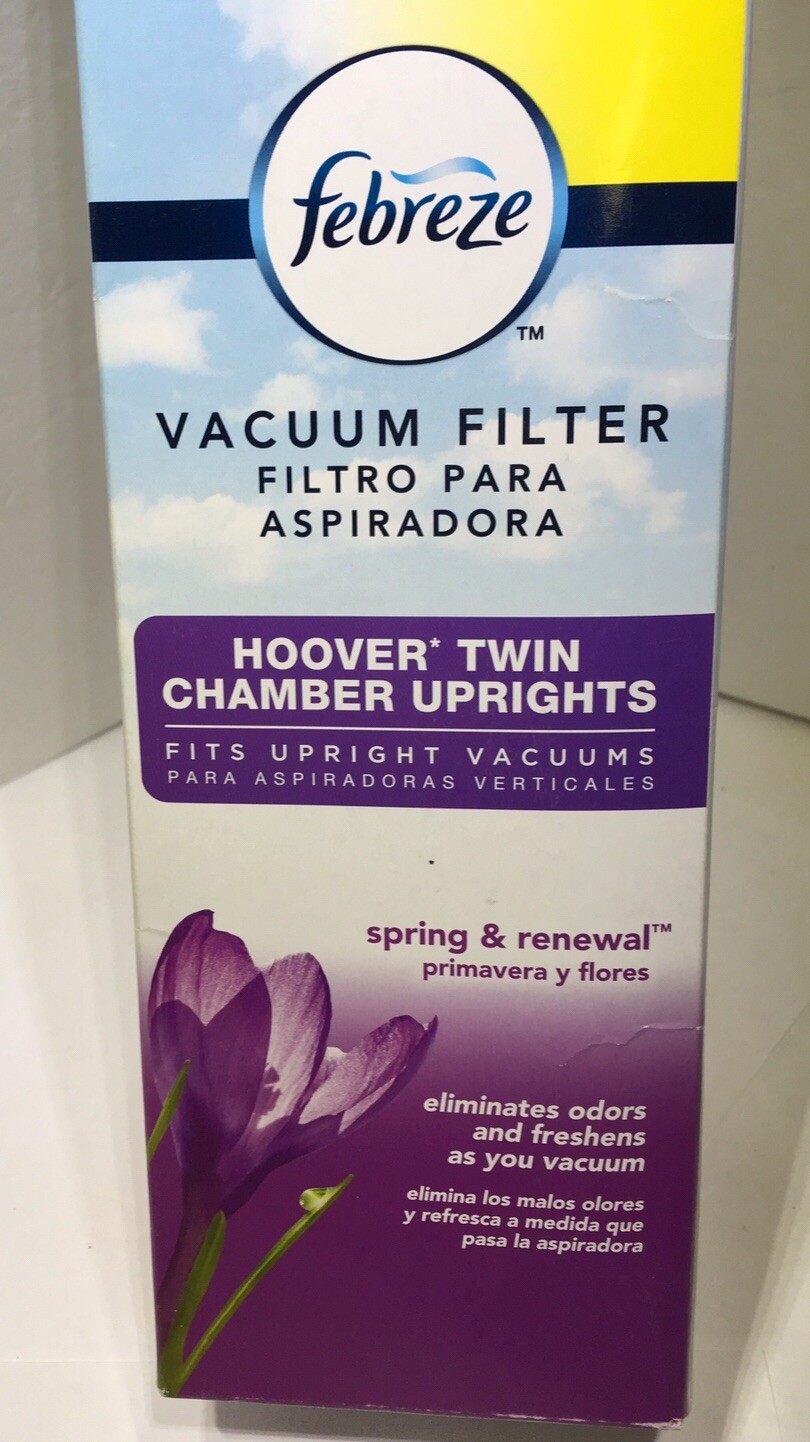 FEBREZE Spring & Renewal Hoover Twin Chamber Uprights Vacuum Filter (1) Filter gallery