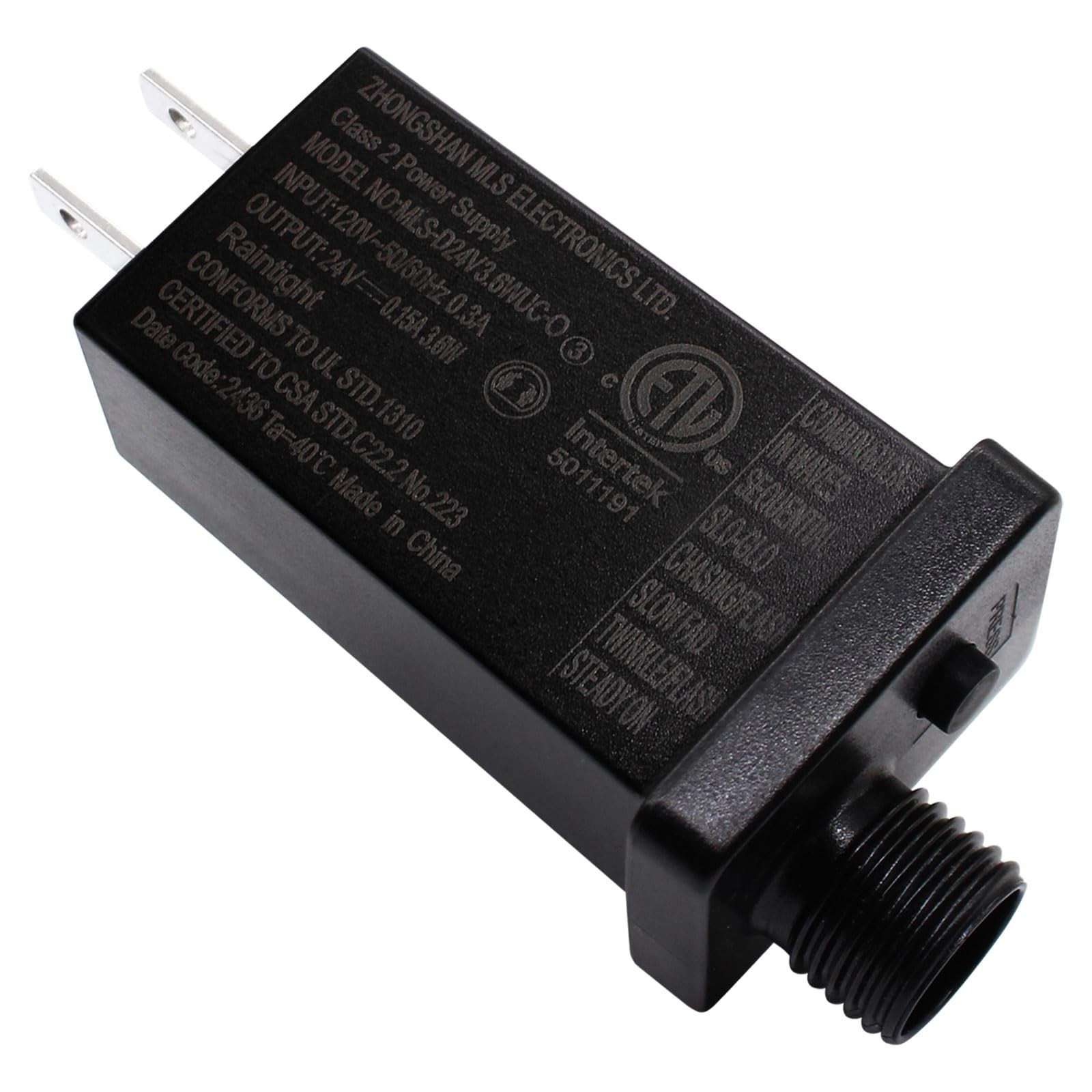 24V 3.6W LED Transformer Class 2 Power Supply IP44 8 Modes Low Voltage 1 PCS gallery