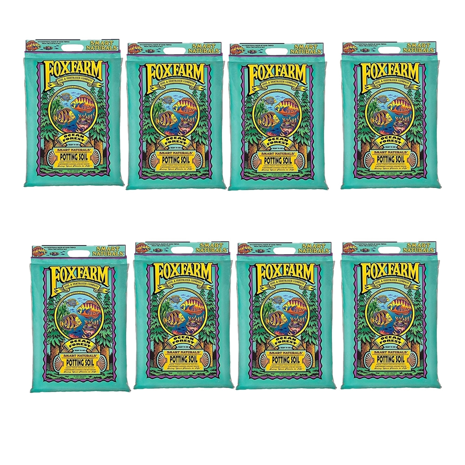 FoxFarm (#FX14053) Ocean Forest Potting Soil, 12-Quart (Pack of 8) gallery