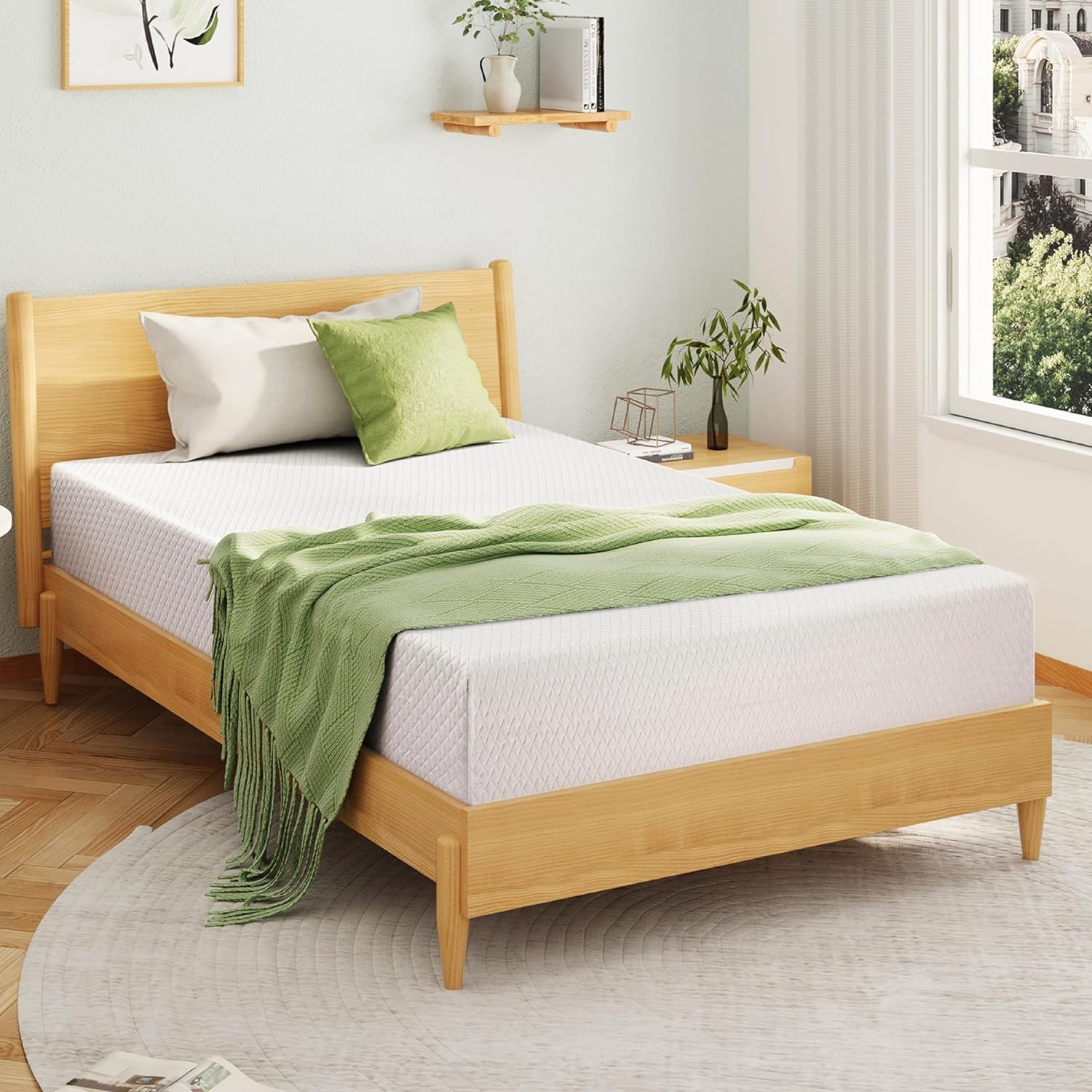 Memory Foam Full Size Bed Mattress Relief With Medium Firm Support gallery