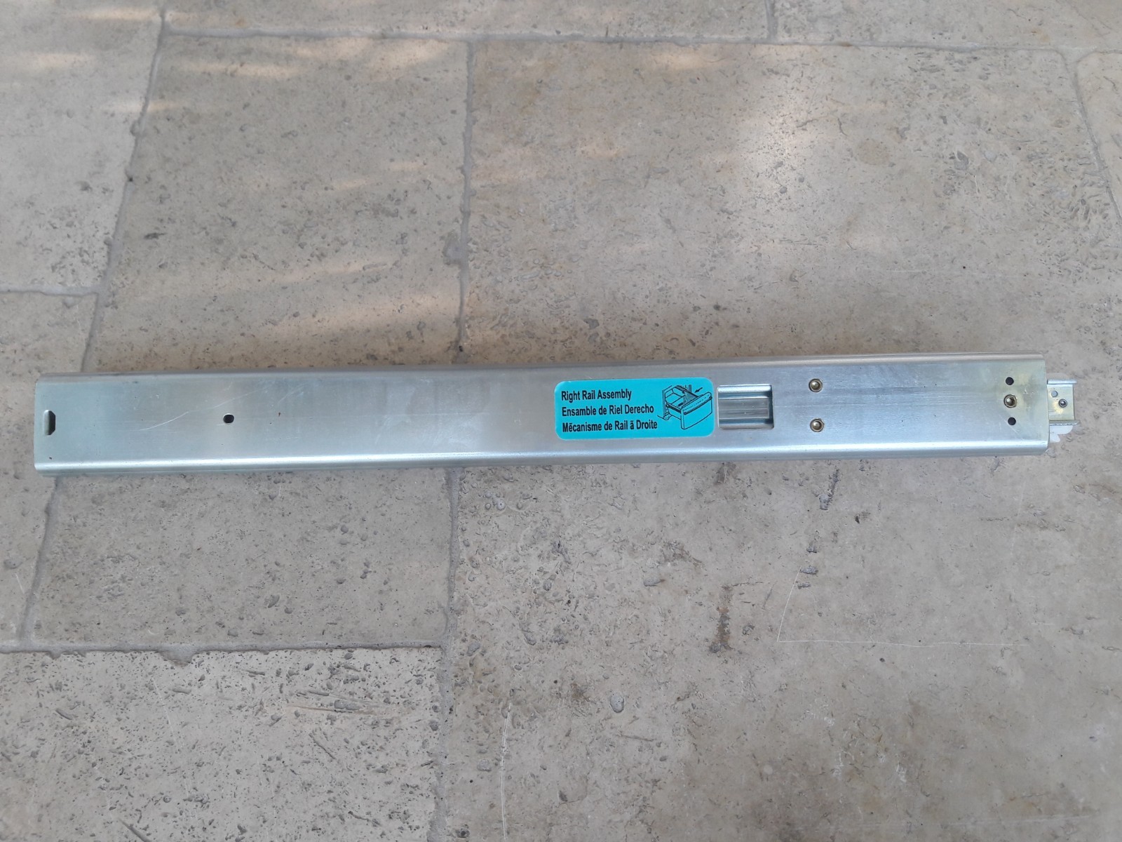 MGT61844108 Lg Refrigerator Freezer Drawer slide rail RIGHT MGT61844108 OEM gallery