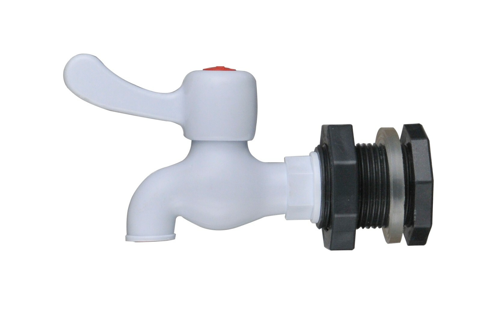 RAINPAL RBS100 Plastic Rain Barrel Spigot Kit(with Bulkhead Fitting) gallery