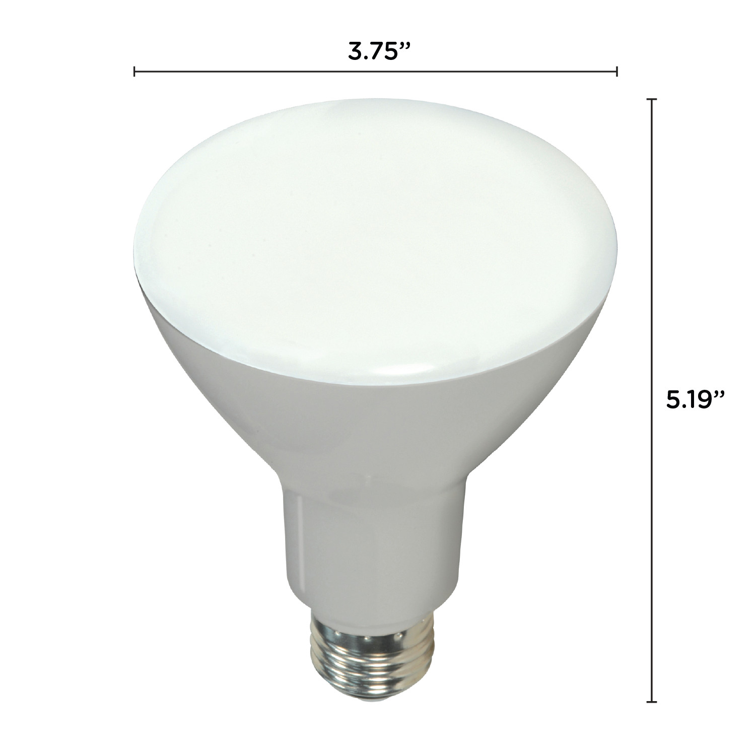 Satco S9623 LED Reflector Bulb 9.5W =65W BR30 5000K 120V Medium E26 750 Lumens gallery