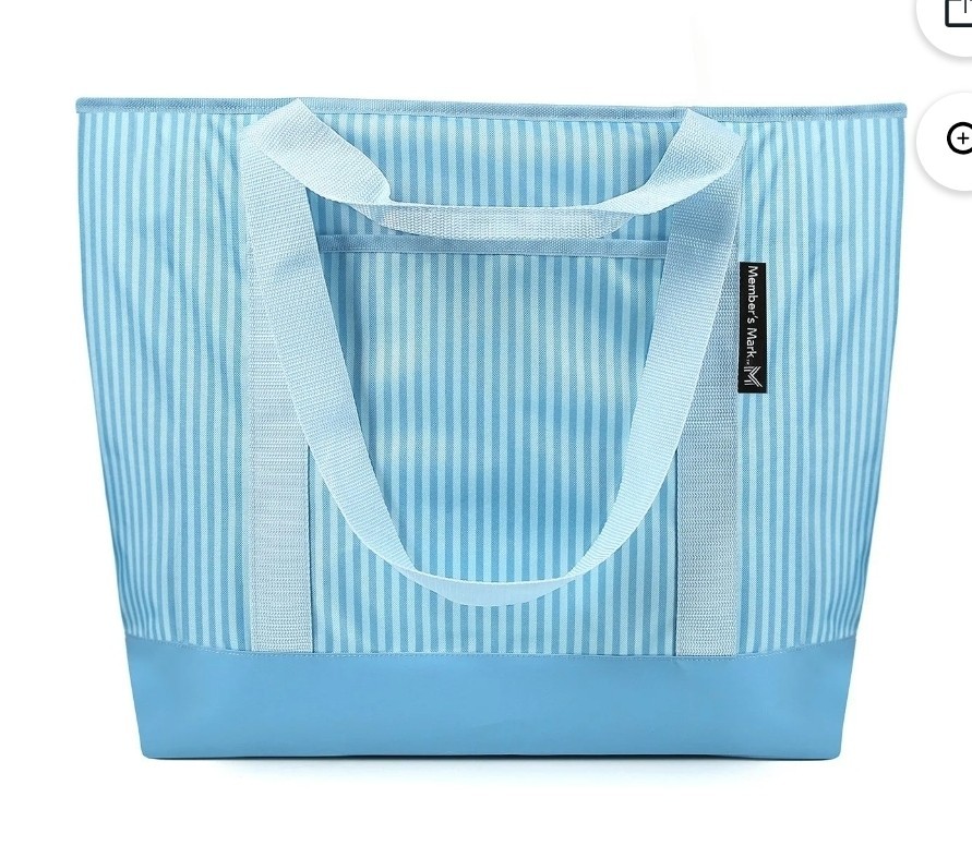 Member's Mark Dual Carry Extra Large Insulated Shopper Tote Bag CHOOSE COLOR gallery