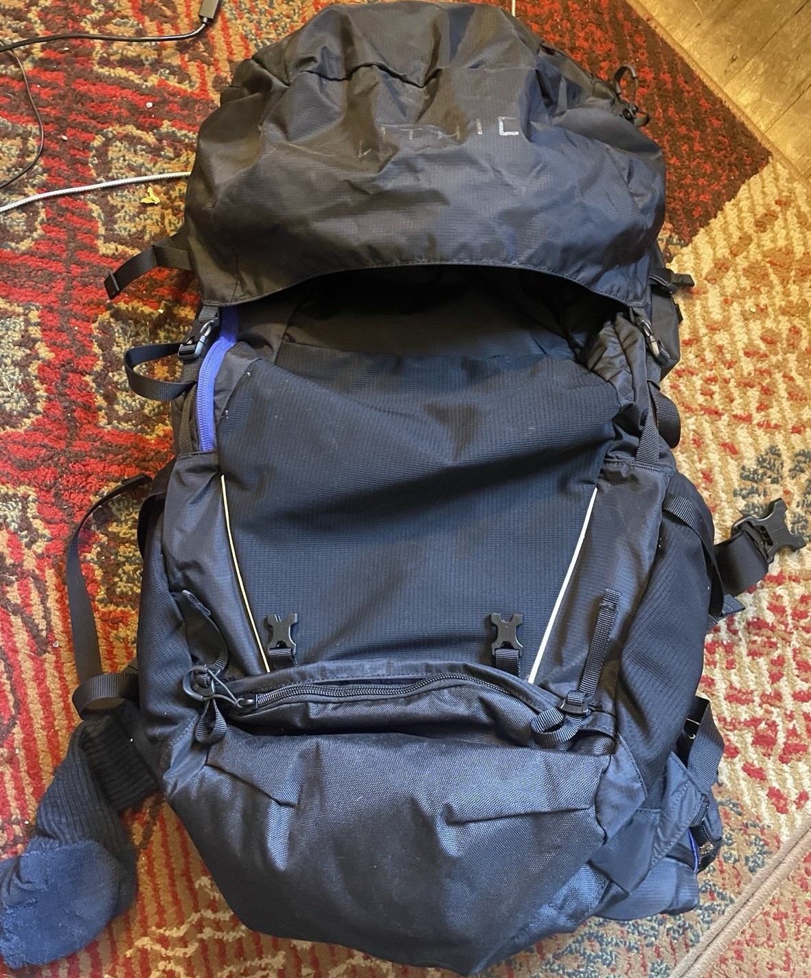 LITHIC 40l unisex backpack black/purple