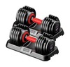 Adjustable Dumbbell Set, 10-in-1 25LB/55LB Ajustable Dumbbells with Safe Lock... gallery