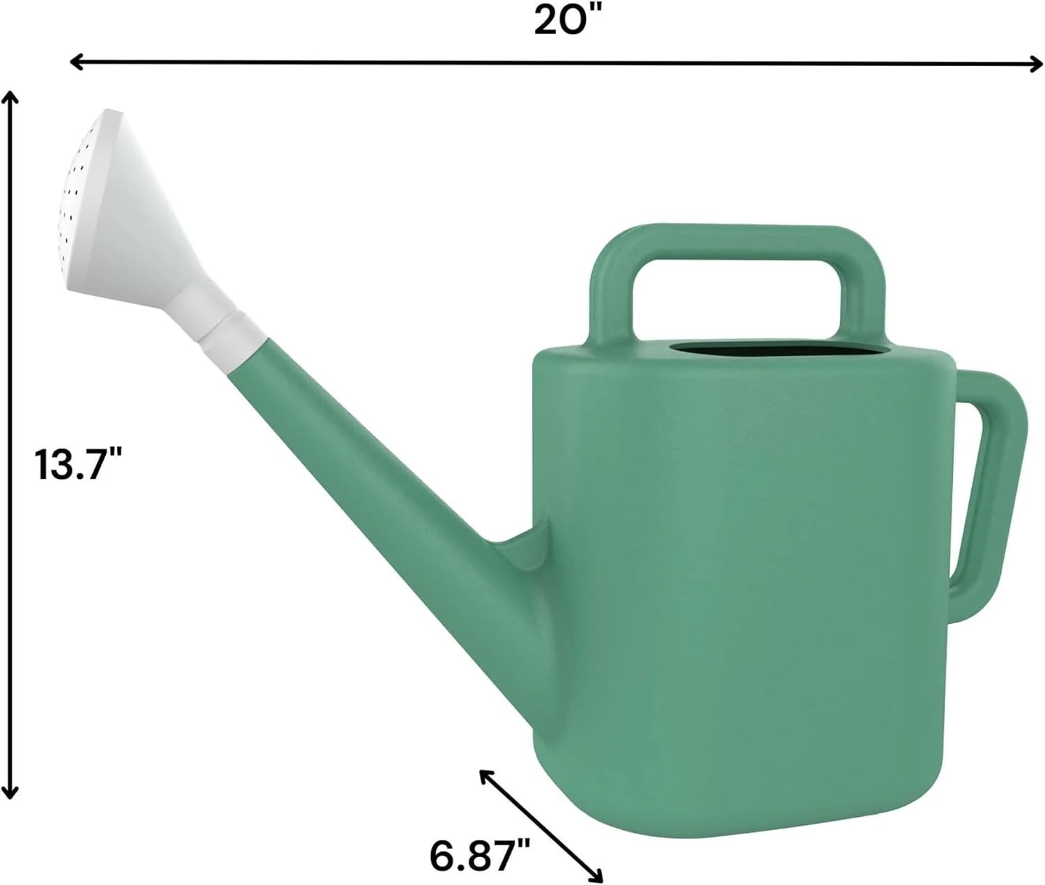 2 Gal Durable Plastic Watering Can Garden Essential Indoor Outdoor Plant Care gallery