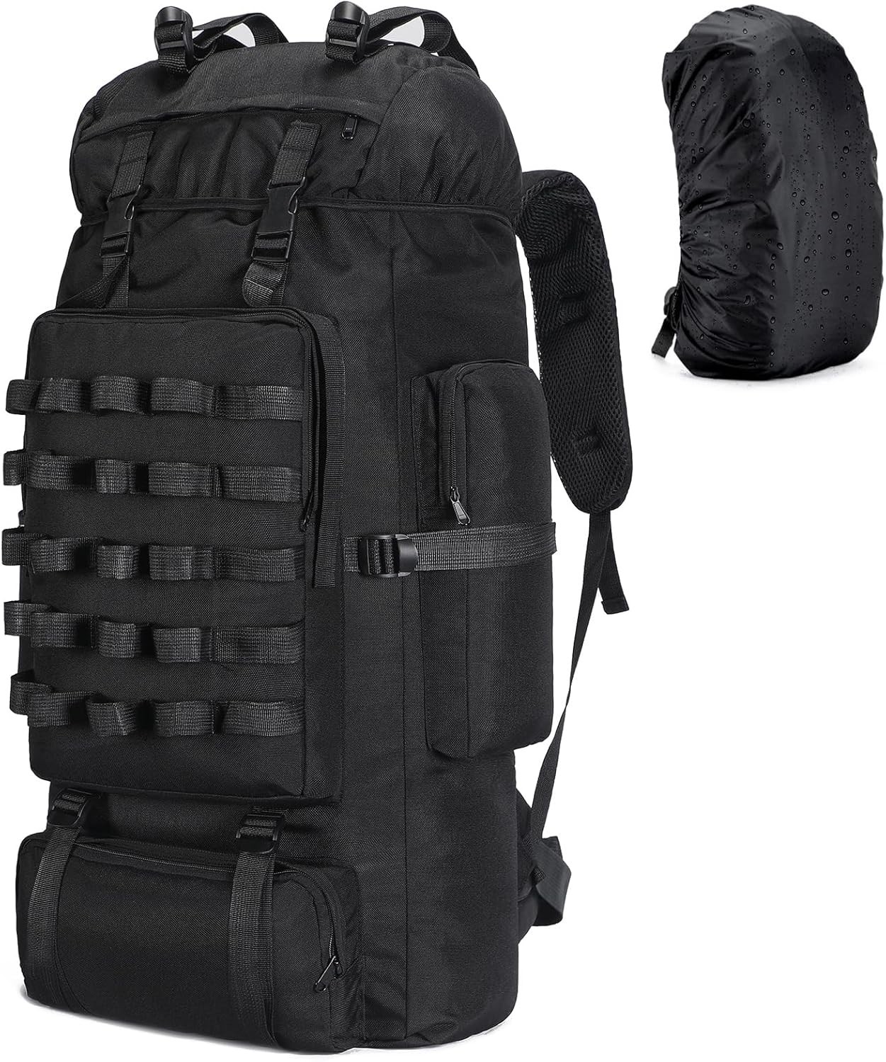 Versatile 70L Camping and Hiking Backpack with Molle System, Adjustable Straps 3
