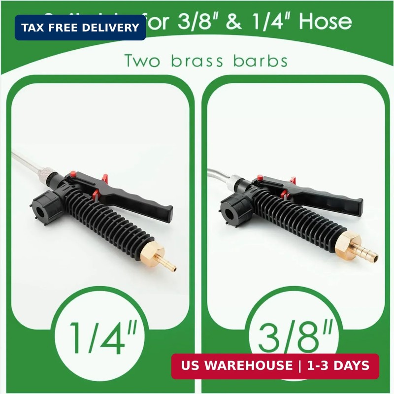 Acid Resistant Sprayer Wand with 4 Types of Nozzles, Pump Replacement Sprayer Wa gallery