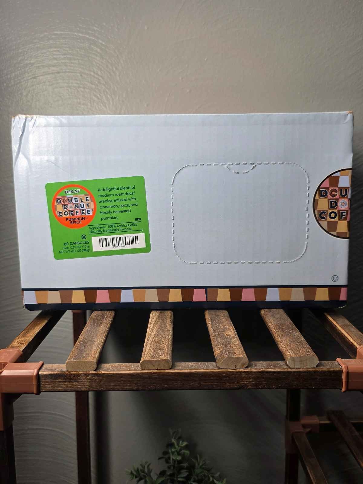 Double Donut Decaf Pumpkin Spice Coffee Pods gallery