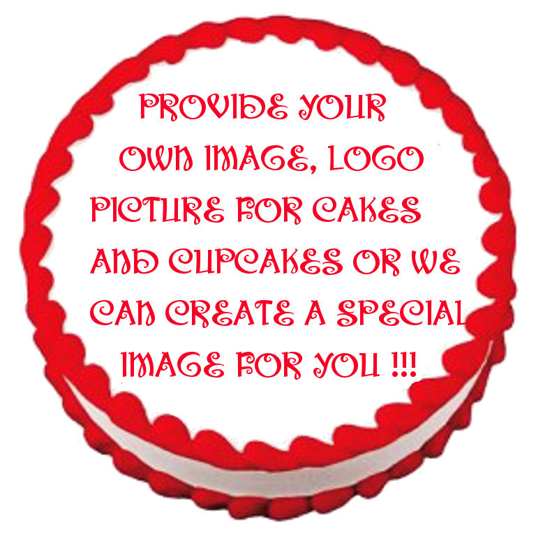 CUSTOM YOUR IMAGE PHOTO Edible cake topper decoration gallery