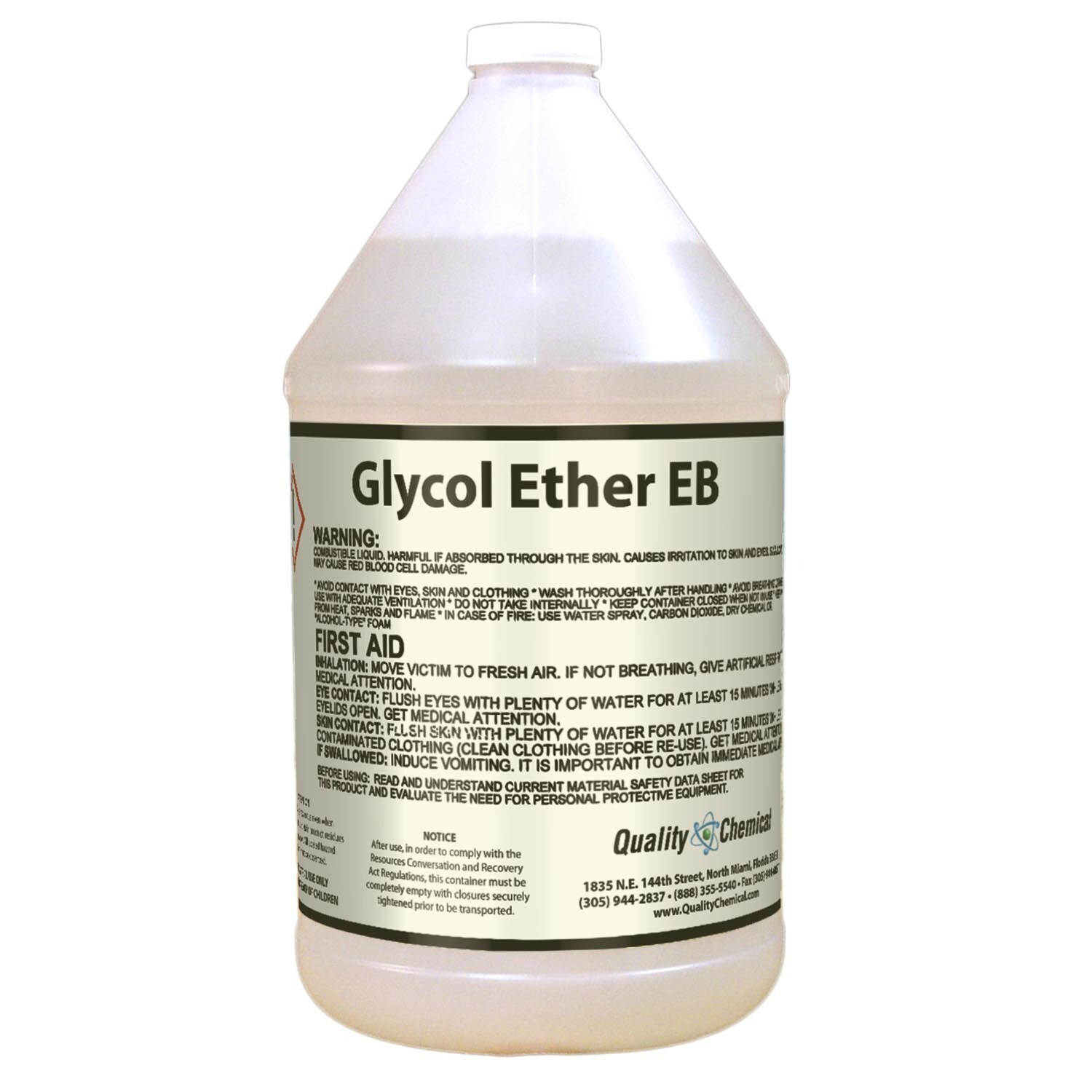 Glycol Ether EB - Butyl Cellosolve / 1 Gallon (128 oz.) gallery