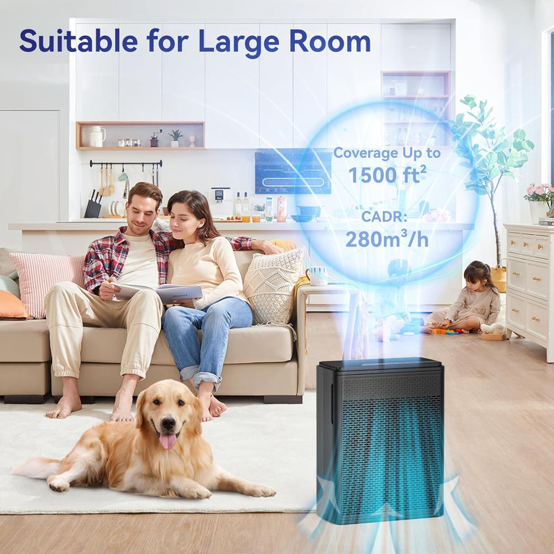 P280 Air Purifier + 2 Replacement Filters - Ultimate Clean Air Bundle gallery