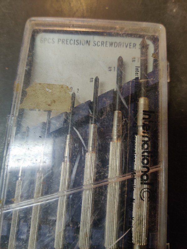 Six Piece Precision Phillips Screwdriver Set By International Corp. Made In USA gallery