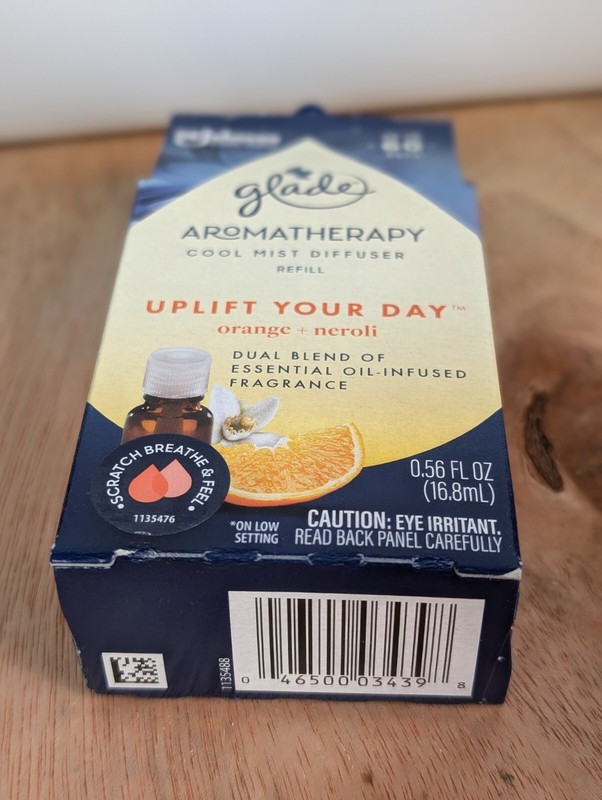 Glade Essential Oil Diffuser Refill Aromatherapy Orange & Neroli, 0.56 Fl Oz gallery