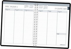 2025 Weekly Calendar Planner – 6.9×8.75 Inches – January – December (HOD25802 )