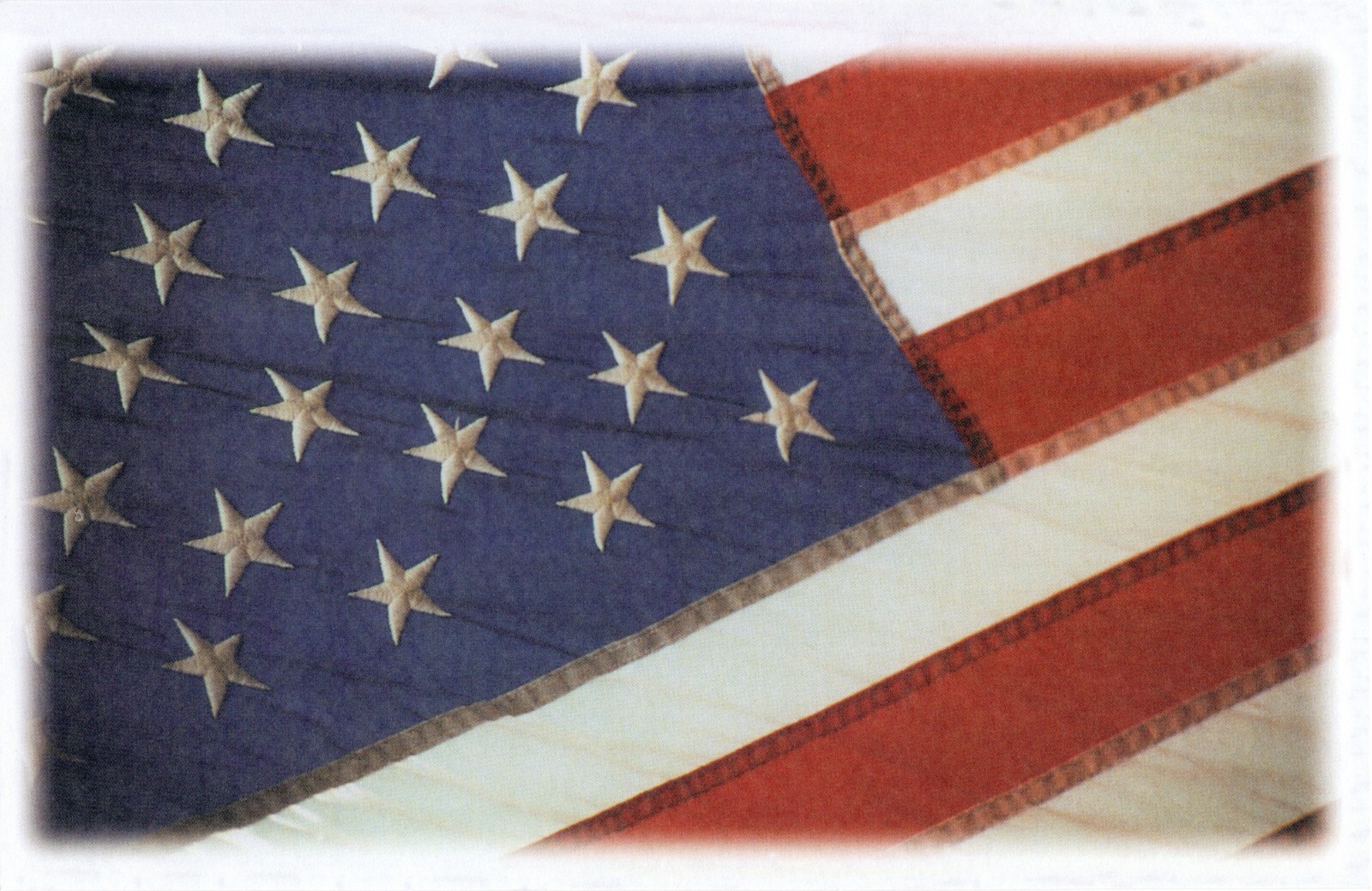 Simple ANYTIME Blank Inside Card, American Flag by Premium Greetings + Envelope gallery