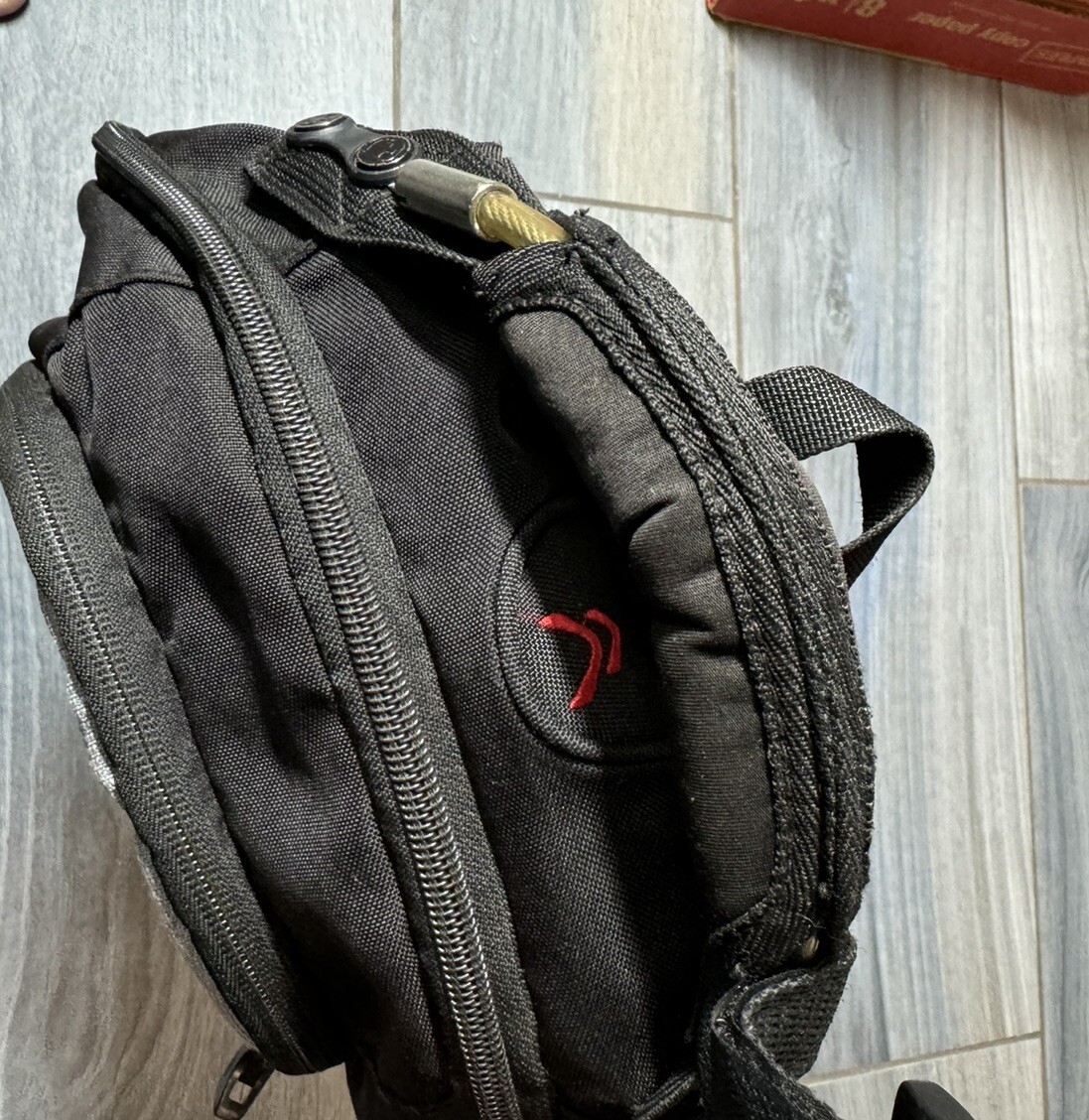 Swiss Mini Black Red Day Backpack 3