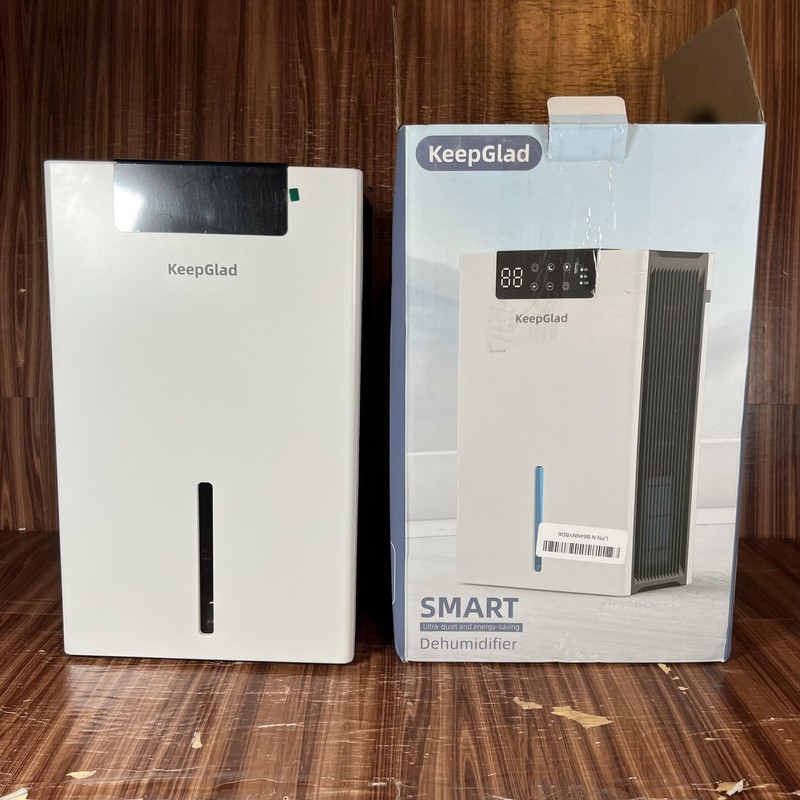 KeepGlad Smart Dehumidifier Tower White Digital Display Quiet Water Window gallery