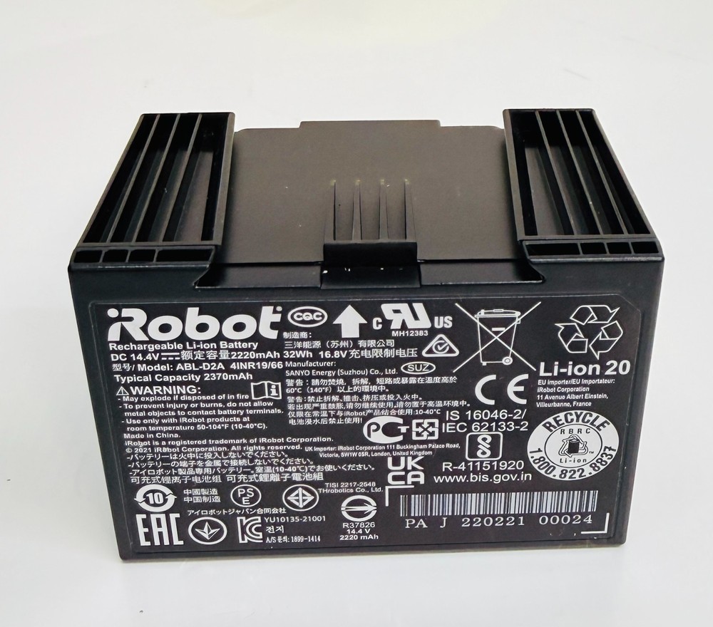 Genuine Original ABL-D2A Battery iRobot Roomba j5 j6 j7 j8+ i3 i4 i5 i7 i8+e5