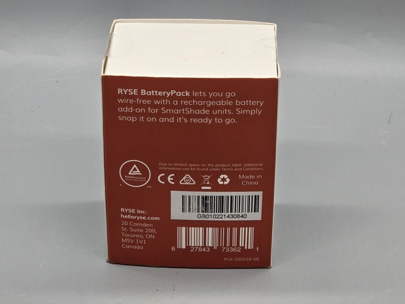 RYSE Wireless BatteryPack GB-0102 for Ryse Motorized Smart Window Shade System gallery