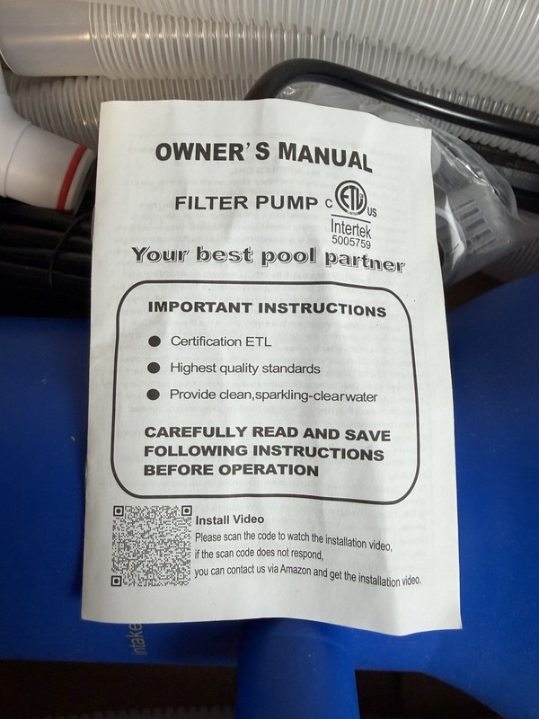 Pool Pump and Filter Above Ground, 1000 Gallon Swimming Filter Cartridge Pumps gallery