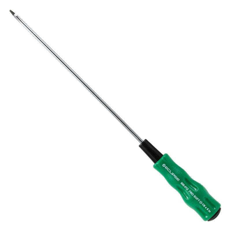 Pro'sKit 800-012 Slotted Screwdriver, Flat Blade 3.2mm x 6 Inch gallery