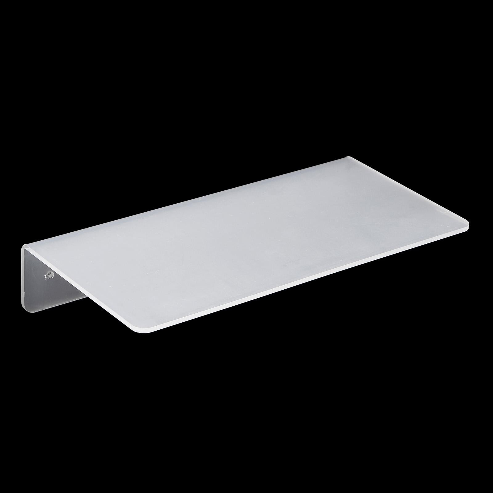 Acrylic Floating Shelf 11.81 x 5.91 Inch Floating Wall Mounted Shelf Transparent gallery