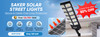 New Solar Induction Street Lamp W789B-6 LED with Remote Control Ships FREE gallery