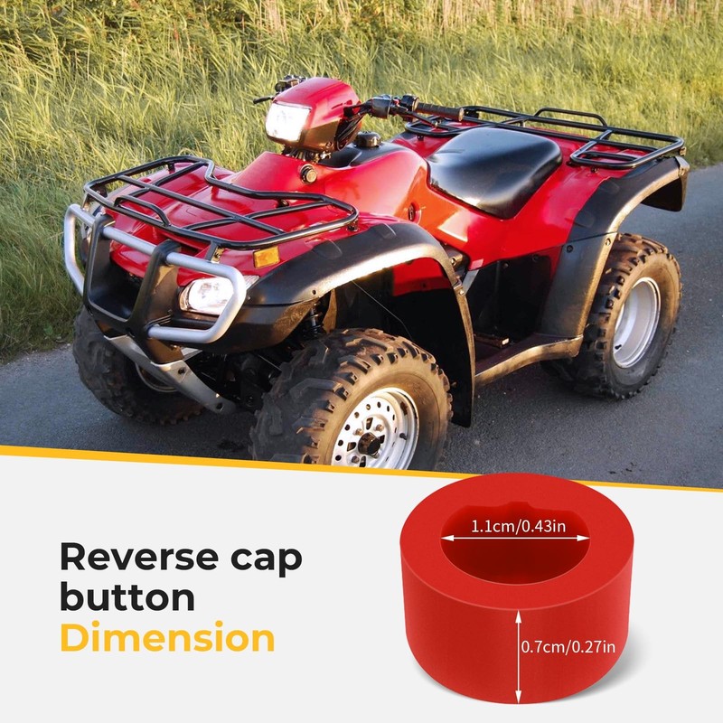 M MATI 1PCS Reverse Cap Button for Honda FourTrax 300 Rancher 350 420 Foreman... gallery