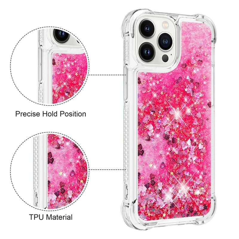 For Google Pixel 9 Pro 8 7A Liquid Glitter Hard Shockproof Phone Case Cover gallery