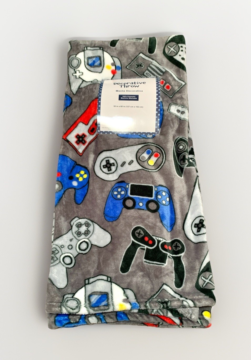 NEW Video Game Controllers 50in x 60in Super Soft Plush Throw Blanket gallery
