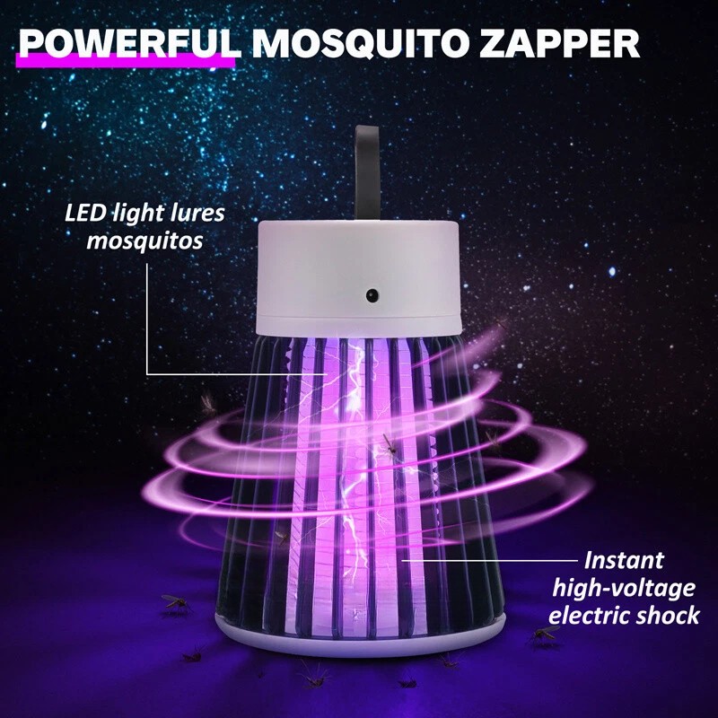 Electric Fly Bug Zapper Mosquito Insect Killer LED Light Trap Pest Control Lamp gallery