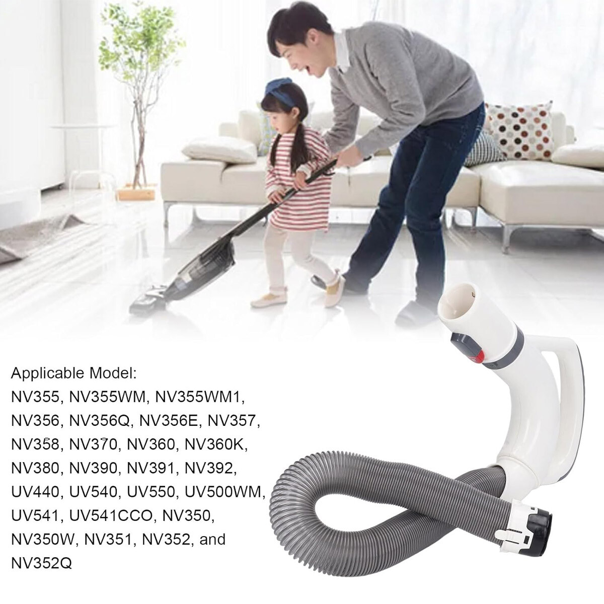 Upgraded Replacement Hose Handle For Shark Navigator Lift Away UV440 & NV350 gallery