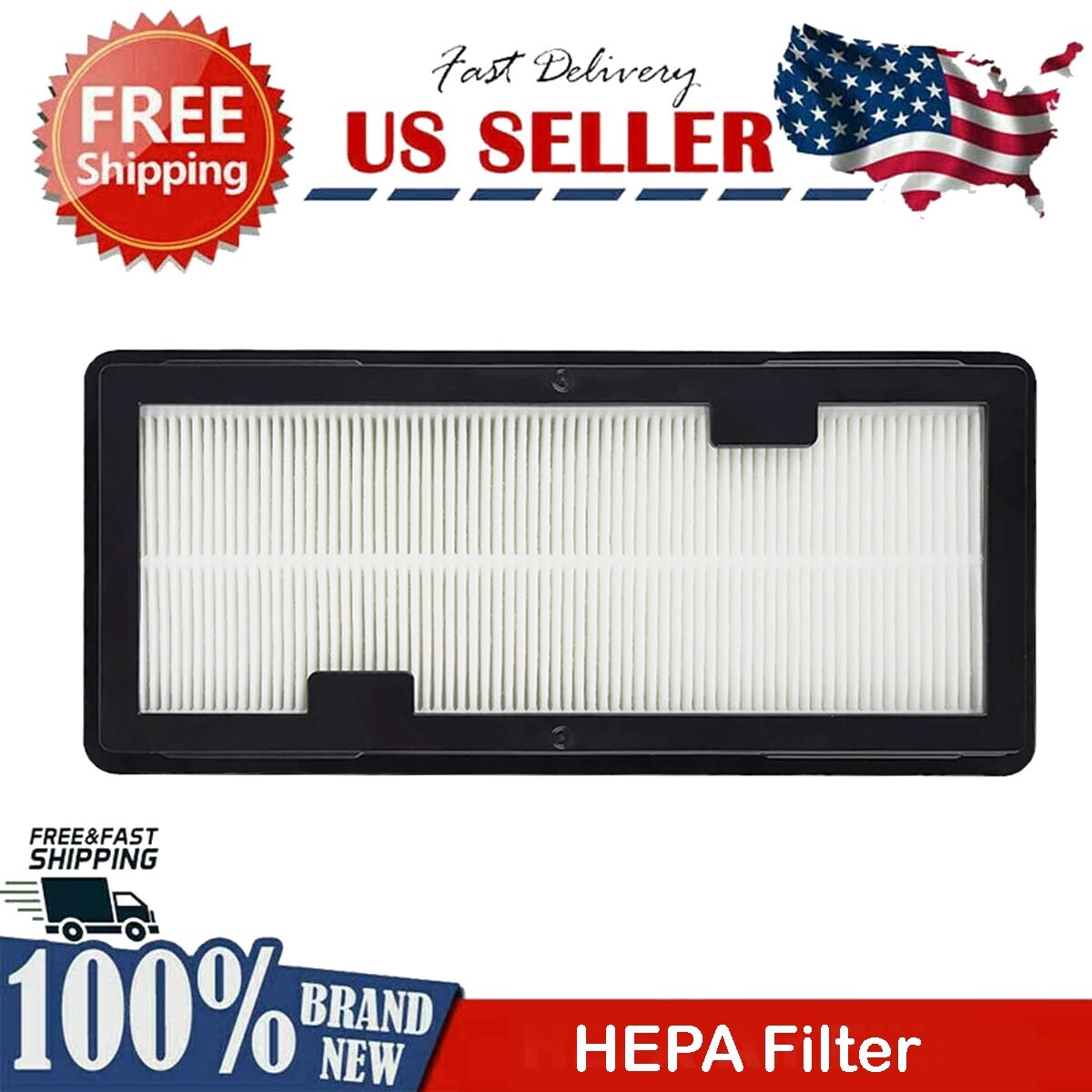 Pre-Motor HEPA Filter Replacement for Samsung Jet Bot VR30T80313W Robot Vacuum gallery