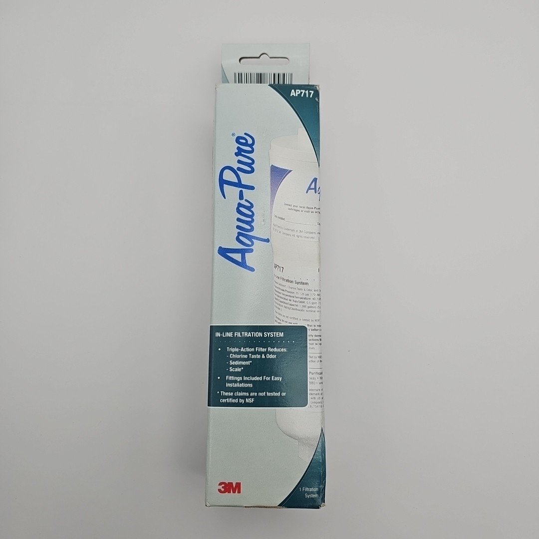 3M Aqua-Pure AP717 5 Micron Inline Carbon Water Filter 1/4 NPT gallery