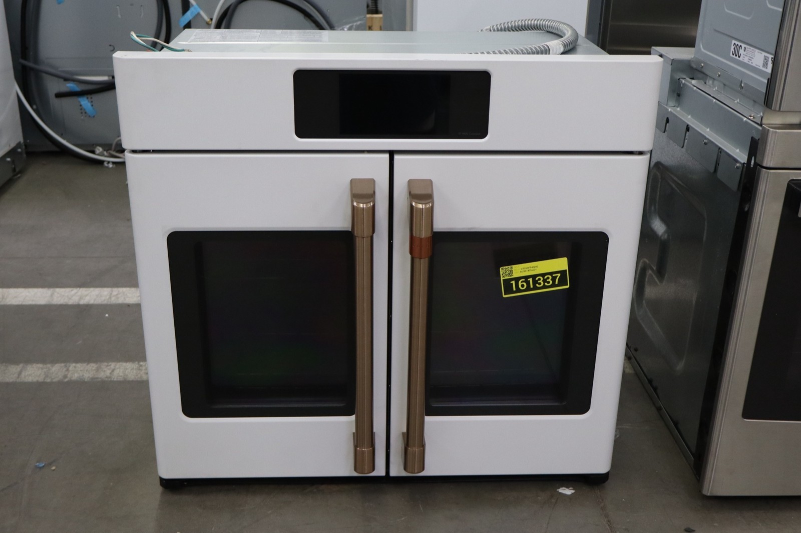 GE Cafe CTS90FP4NW2 30" Matte White 5 Cu. Ft. Single Wall Oven NOB #161337 gallery
