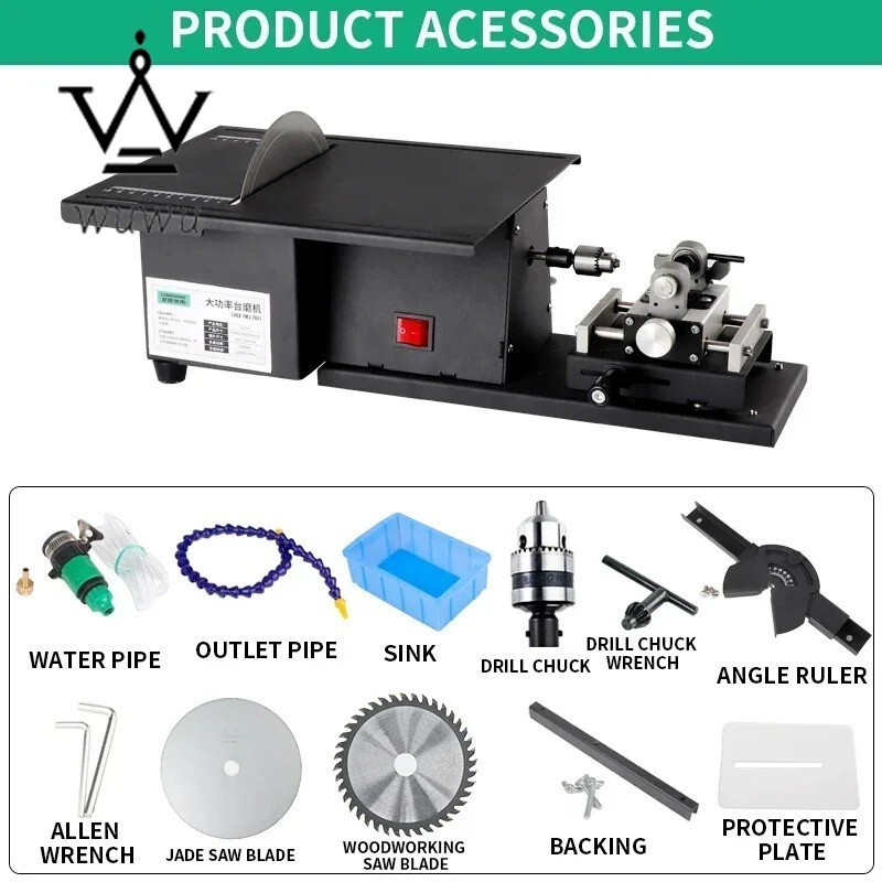1850W Small Engraving Machine Multi-functional Jade Grinding and Cutting Machine gallery
